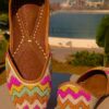 Vibrant Verve Embroidered Punjabi Jutti