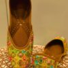 Mystic Rainbow Embroidered Punjabi Jutti
