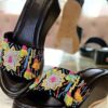 Ornate Oasis Embroidered Heels