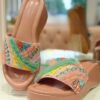 Vintage Vine Embroidered Heels