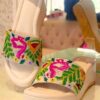 Whimsical Whisper Embroidered Heels
