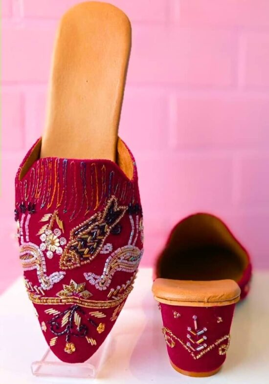 Red Sea Heeled Mules