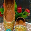 Ethereal Glow Women’s Punjabi Jutti