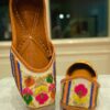 Floral Carousal Punjabi Jutti