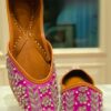Fuchsia Delight Punjabi Jutti