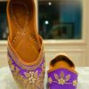 Purple Lush Women’s Punjabi Jutti